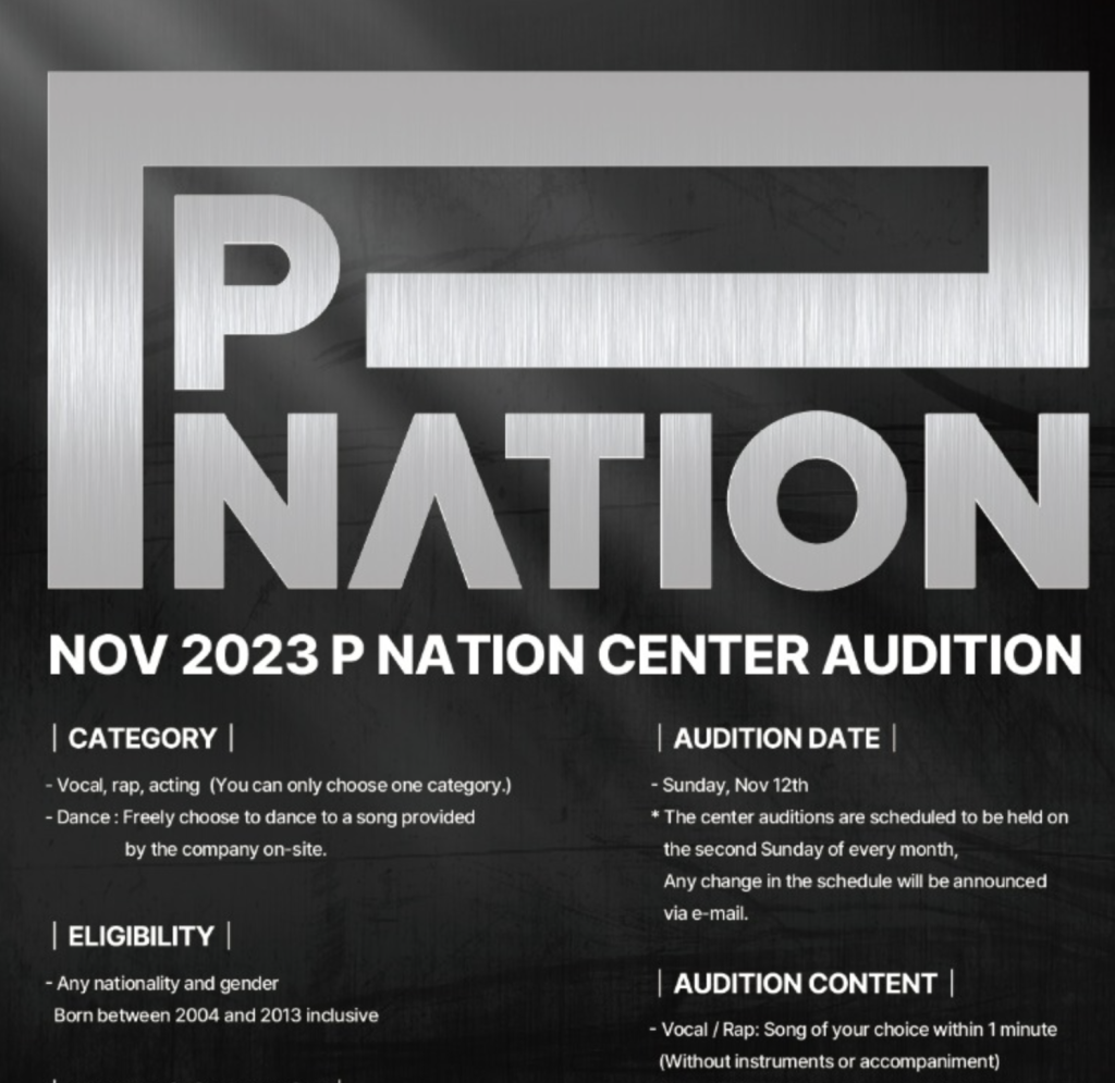 P Nation Audition 2023